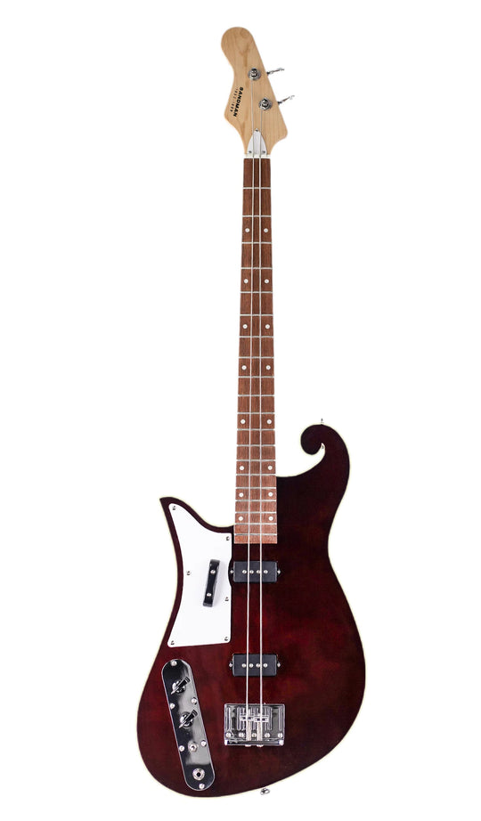 Eastwood "The Sandman" 2-String Bass LH #color_walnut