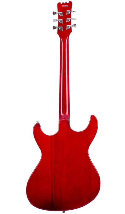 Eastwood Guitars Sidejack Standard HB LH #color_dark-cherry
