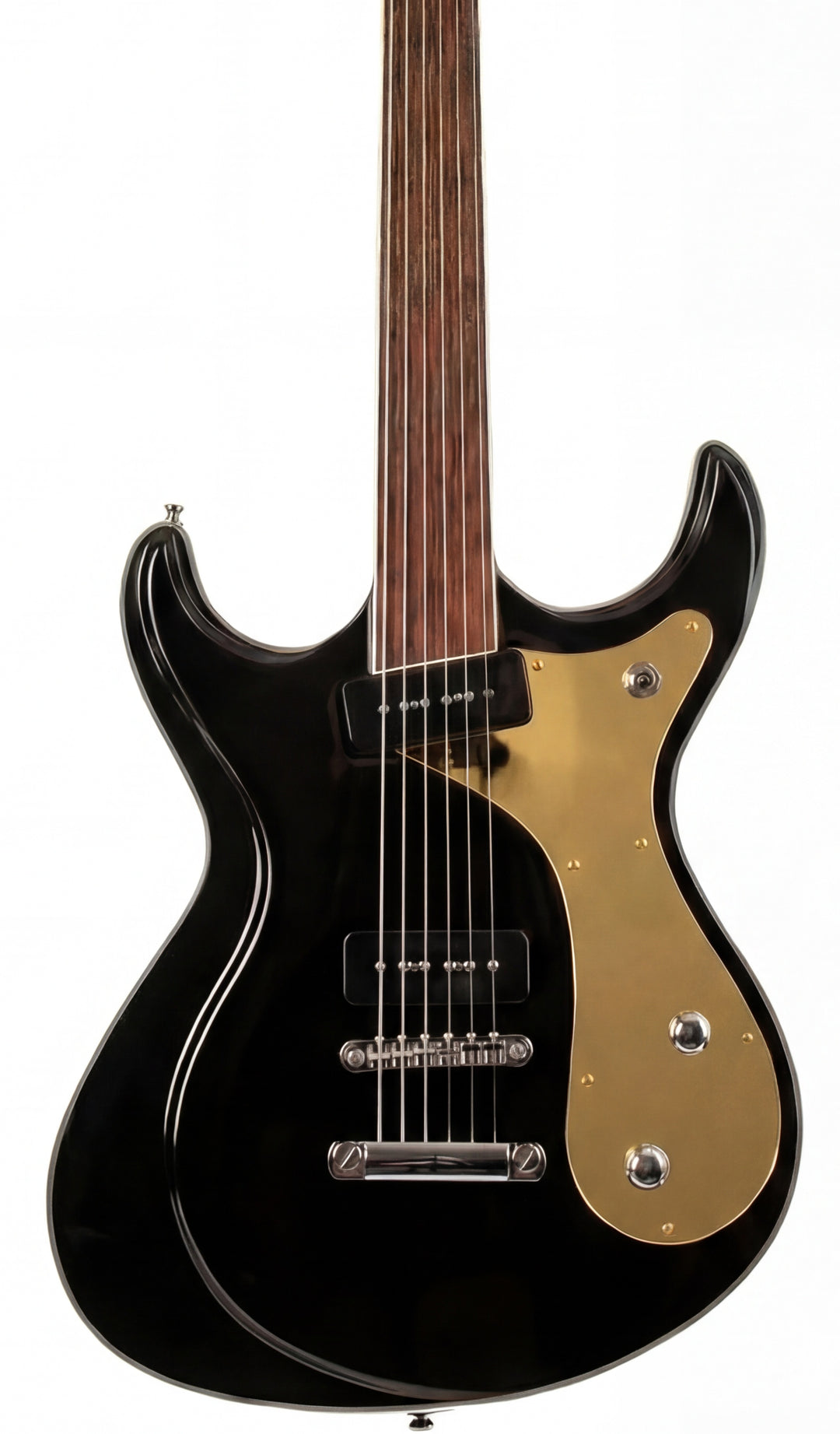 Eastwood Guitars Sidejack Baritone Fretless #color_black