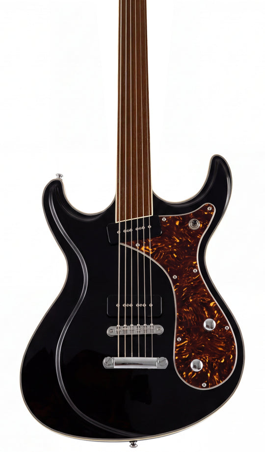 Eastwood Guitars Sidejack Baritone Fretless #color_black