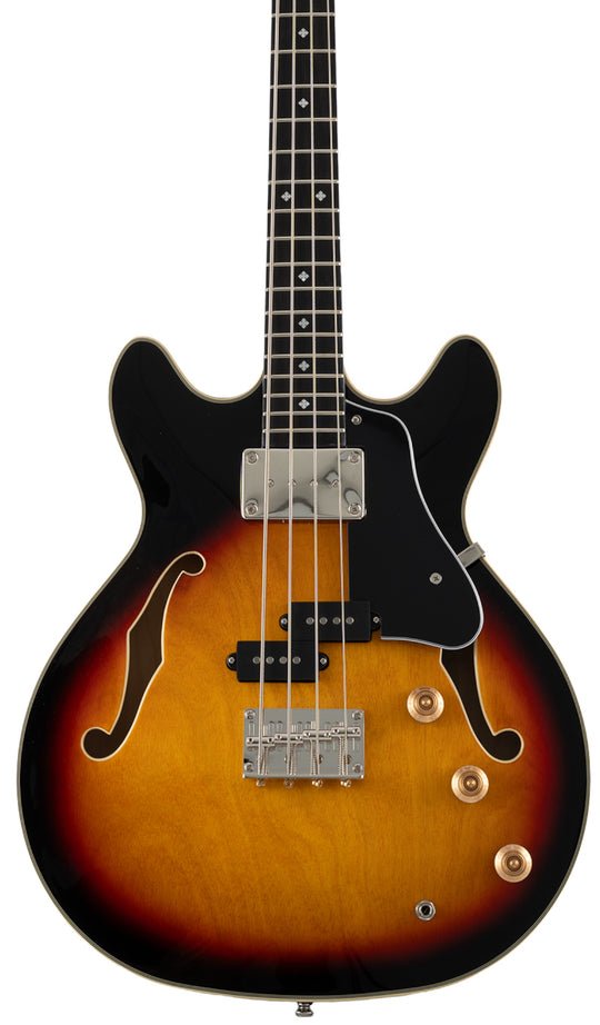 Eastwood VKB-4 Electric Bass #color_sunburst
