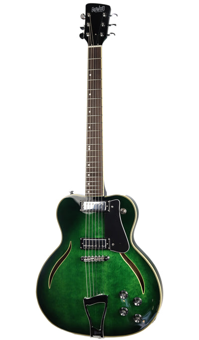 Eastwood Guitars Messenger Trans Green #color_trans-green
