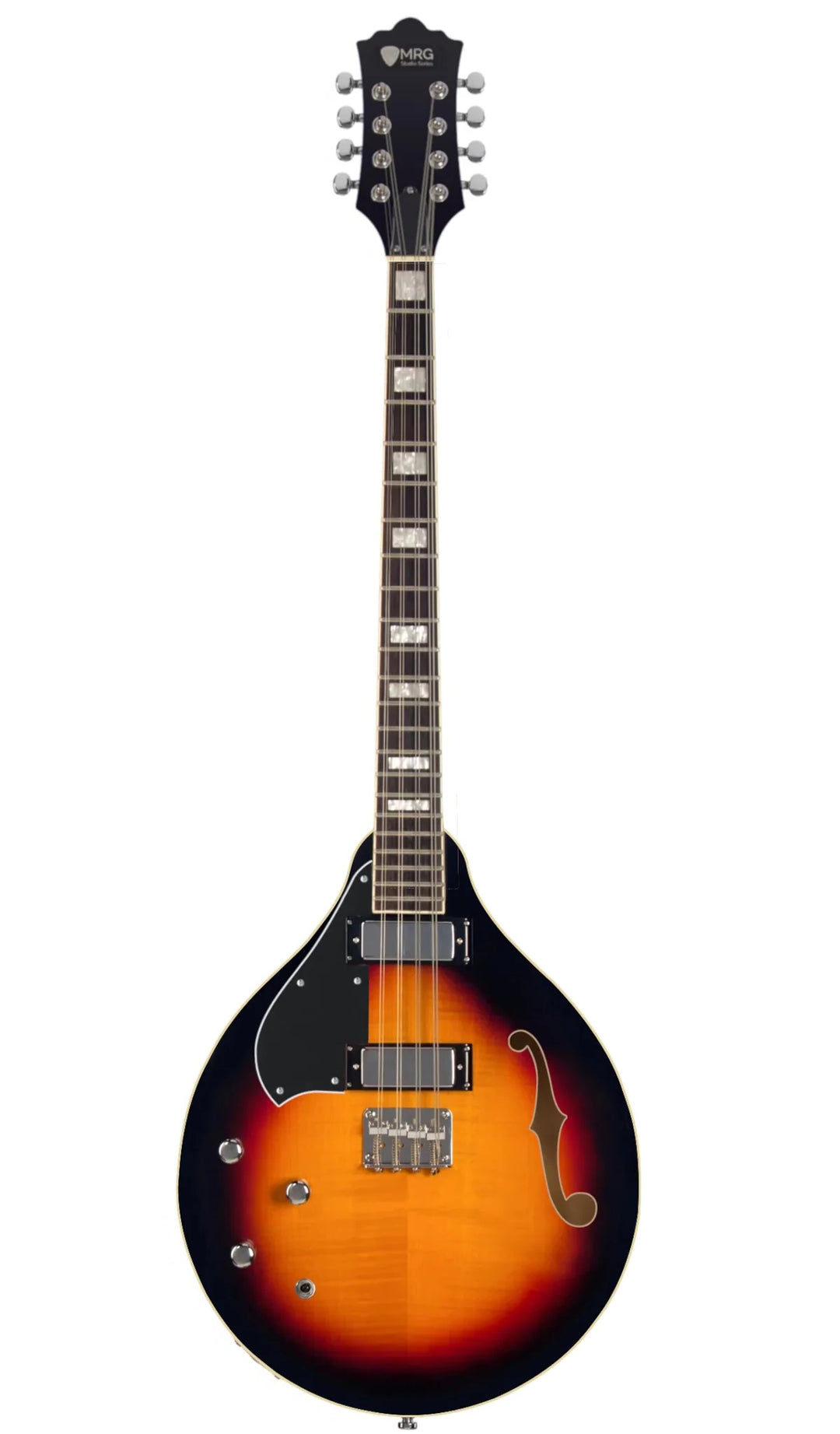 MRG Electric Irish Bouzouki A-Style - Left-Hand #color_sunburst