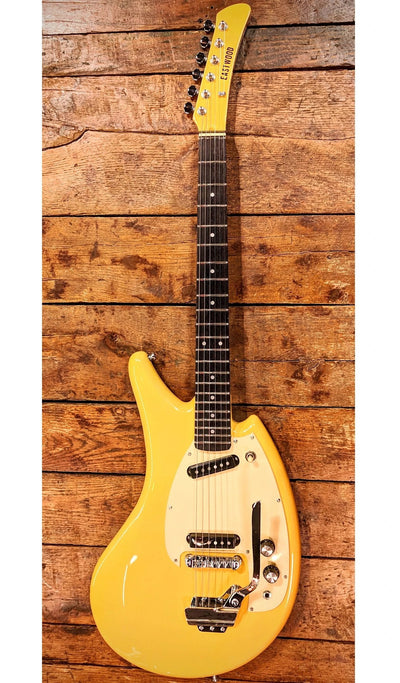 Eastwood Guitars SG2C Flying Banana Yellow #color_yellow