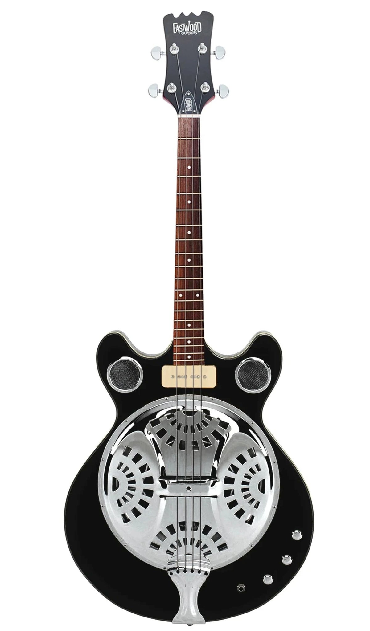 Eastwood Guitars Delta 4 Tenor Black #color_black