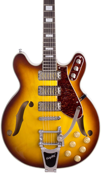 Eastwood Guitars Airline H78 Honeyburst #color_honeyburst