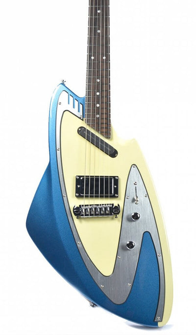 Eastwood Guitars Backlund Model 100 Blue  #color_metallic-blue