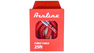 Eastwood Guitars Airline Curly Cable Red