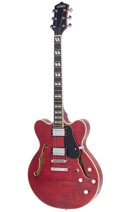Eastwood Guitars Classic 6 HB Dark Cherry #color_dark-cherry