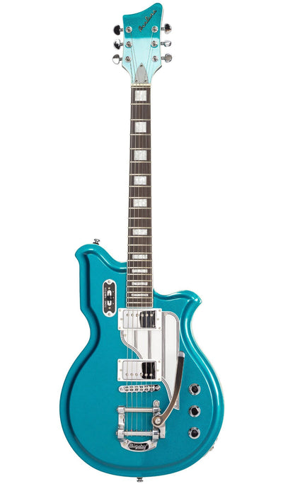 Eastwood Guitars Map DLX Limited Edition Metallic Blue #color_metallic-blue