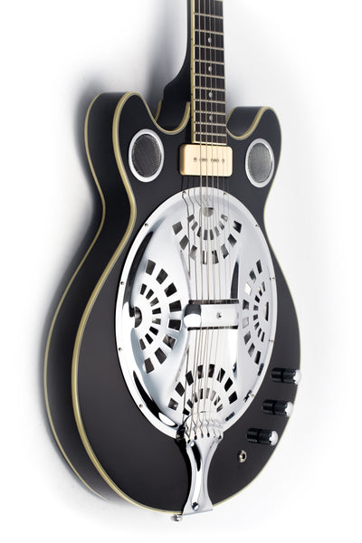 Eastwood Guitars Delta 6 Baritone Black #color_black