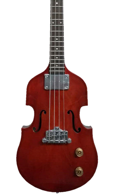Eastwood Guitars EB 1 Bass Natural Mahogany Stain #color_natural-mahogany-stain