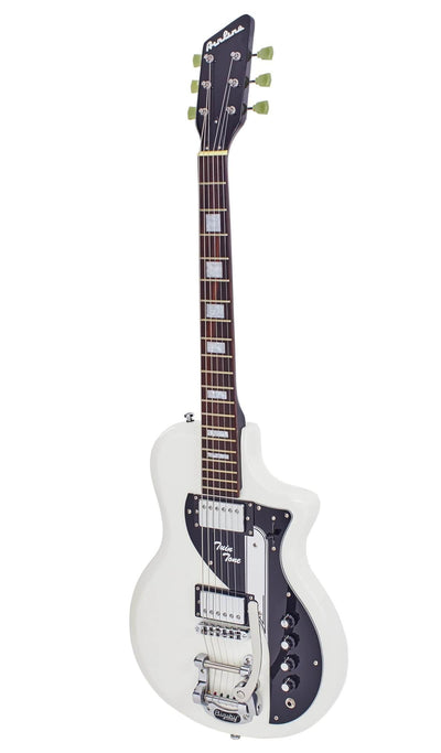 Eastwood Guitars Airline Twin Tone DLX White #color_white