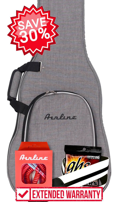 Airline Player's Pack White Strap Red Cable