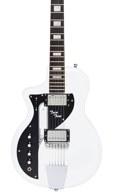 Eastwood Guitars Airline Twin Tone LH White 