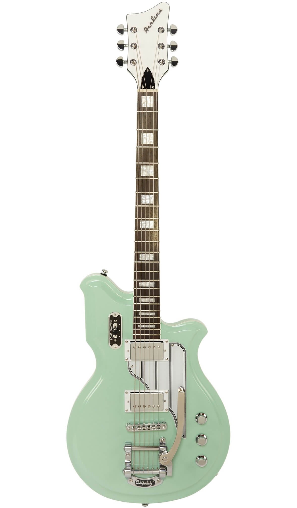 Eastwood Guitars Airline Map Baritone DLX Seafoam Green #color_seafoam-green