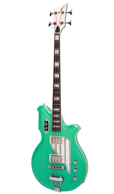 Eastwood Guitars Airline Map Bass Seafoam Green #color_seafoam-green