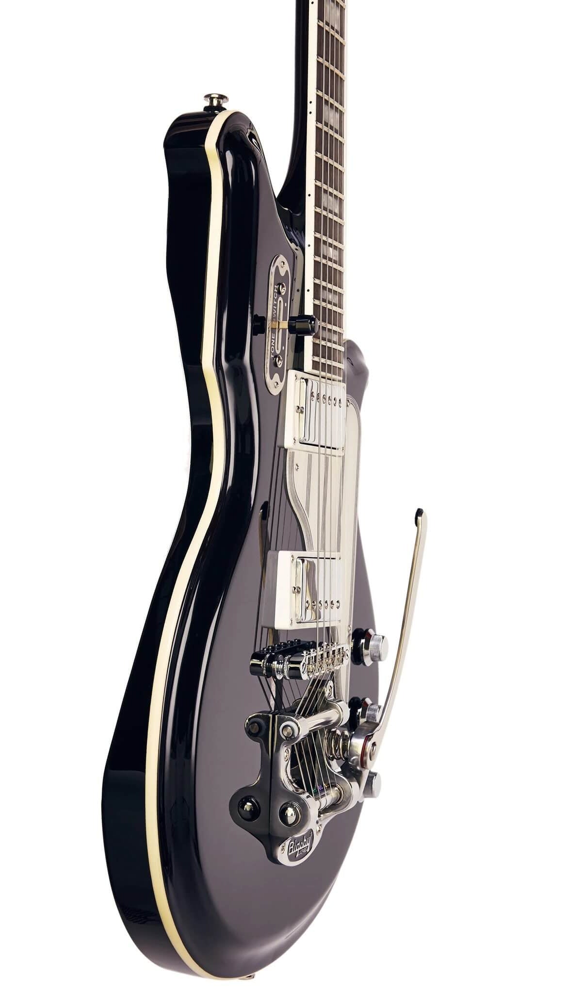 Eastwood Guitars Airline Map DLX Black #color_black
