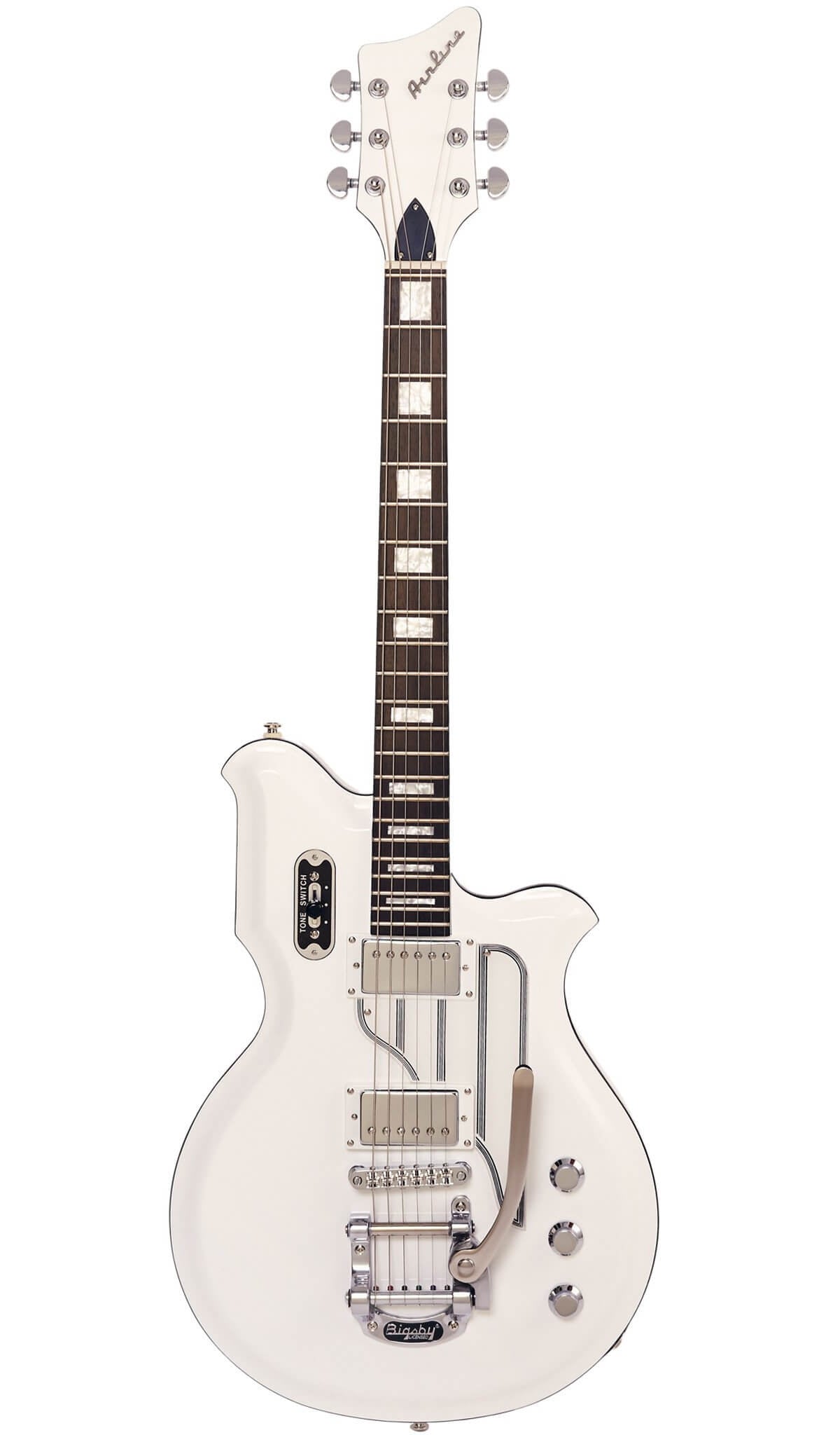 Eastwood Guitars Airline Map DLX White #color_white