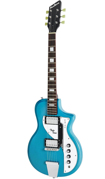Eastwood Guitars Airline Twin Tone Metallic Blue #color_metallic-blue