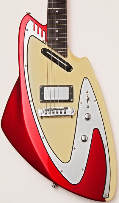 Eastwood Guitars Backlund Model 100 #color_metallic-red