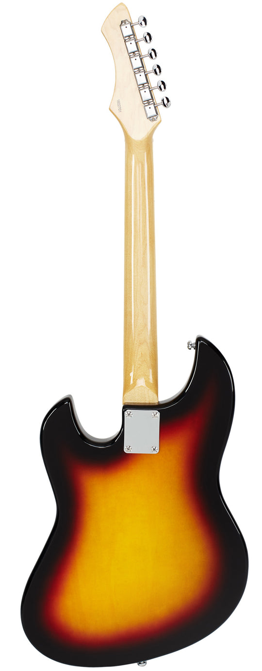 Eastwood Guitars NormaEG5214 Sunburst Full Back