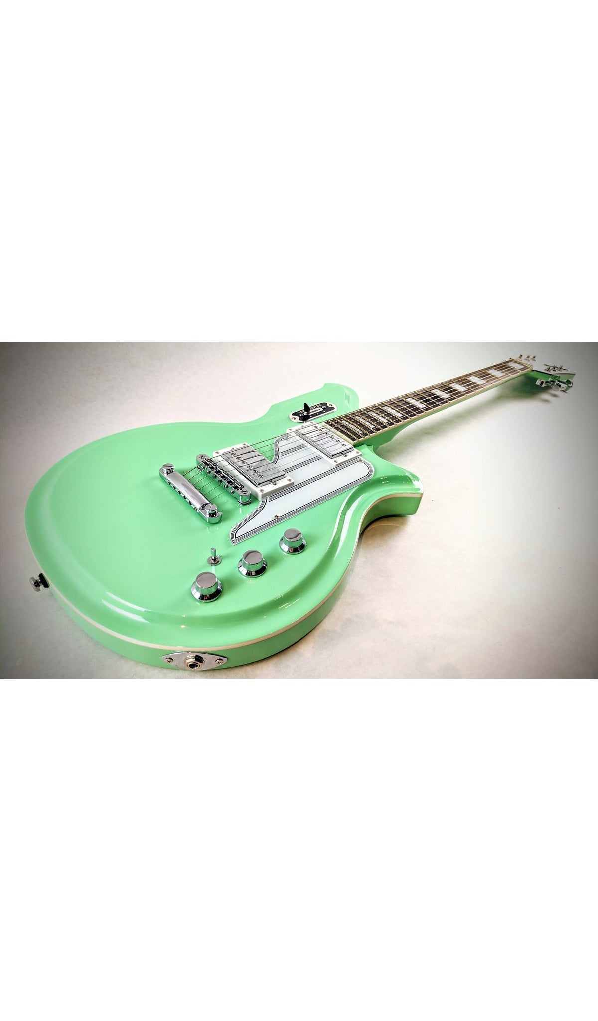 Eastwood Guitars Airline Map Colin Newman Signature Seafoam Green #color_seafoam-green