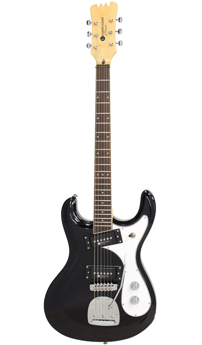 Eastwood Guitars Sidejack PRO DLX Jet Black #color_jet-black