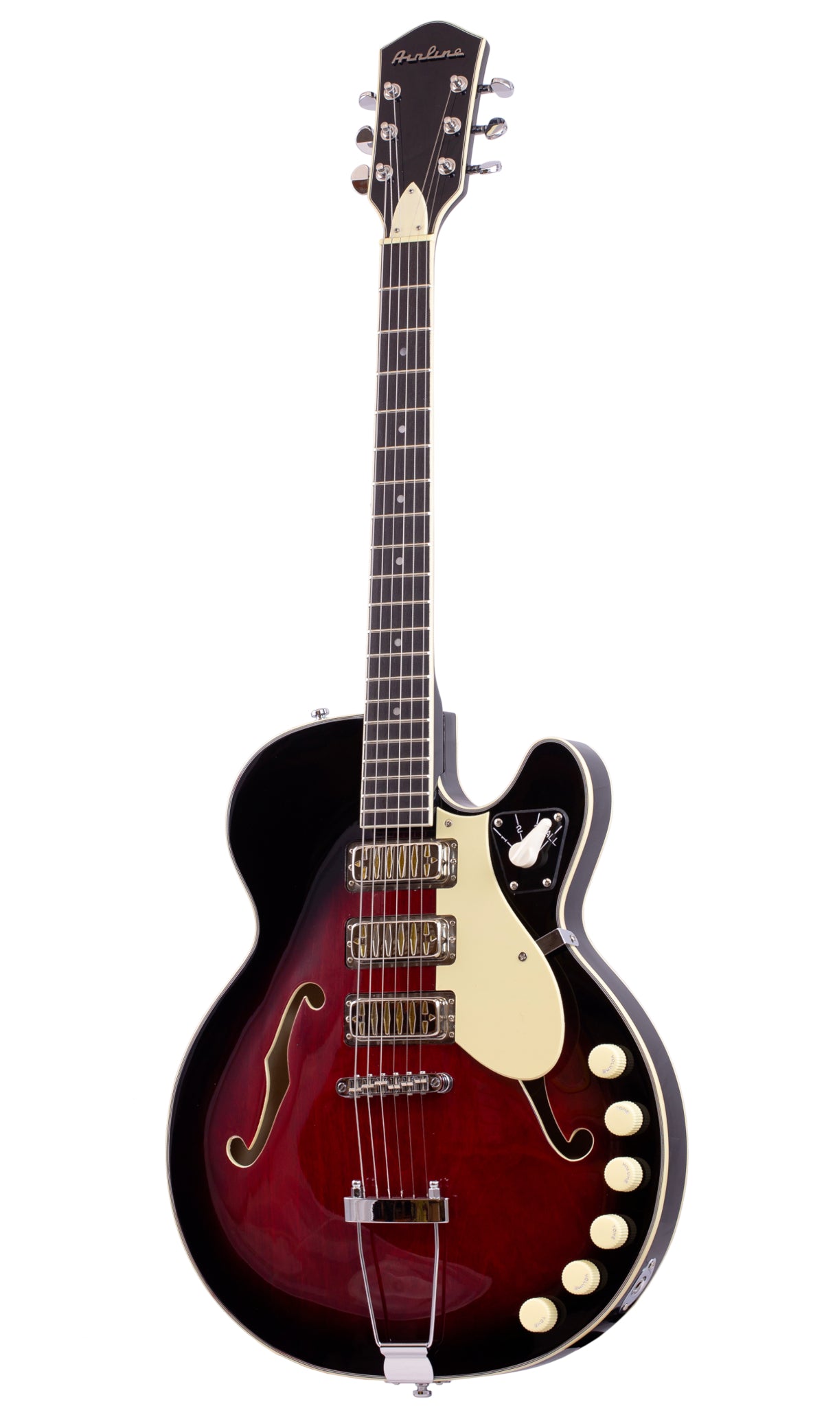 Eastwood Airline H59 Semi-Acoustic Electric Guitar – Eastwood Guitars