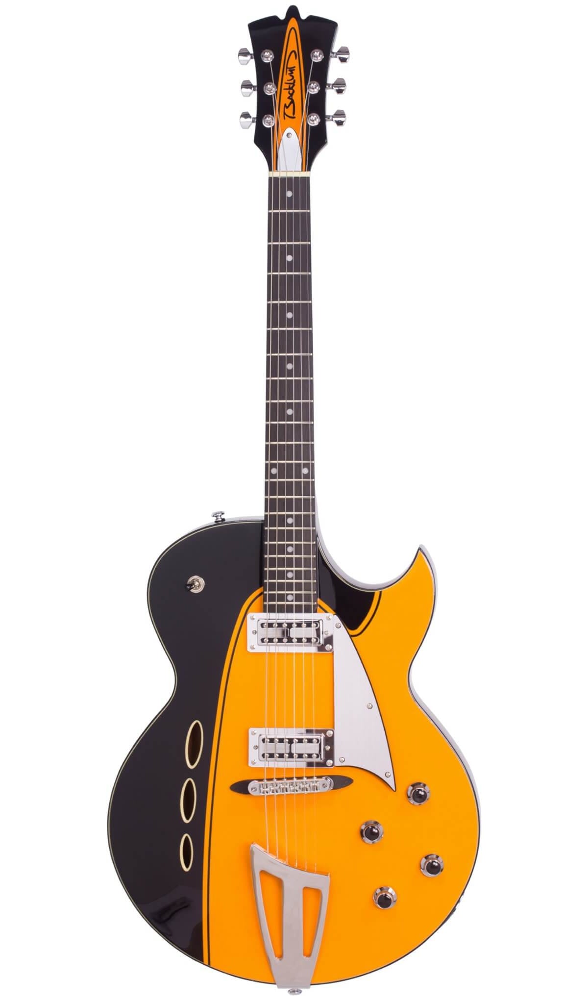 Eastwood Guitars Backlund Rockerbox II Black-Orange #color_black-orange