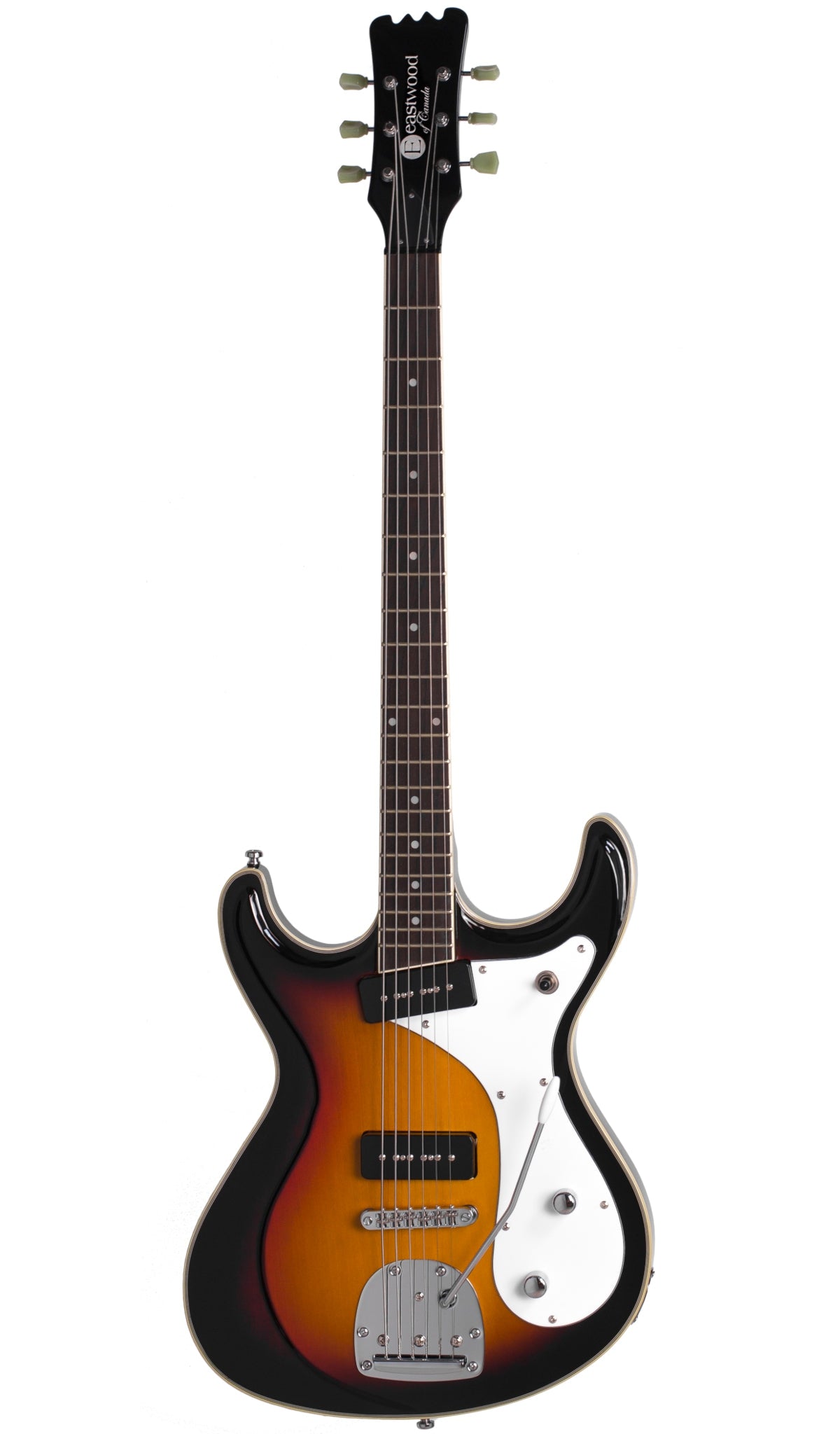 Eastwood Guitars Sidejack Baritone DLX Sunburst #color_sunburst