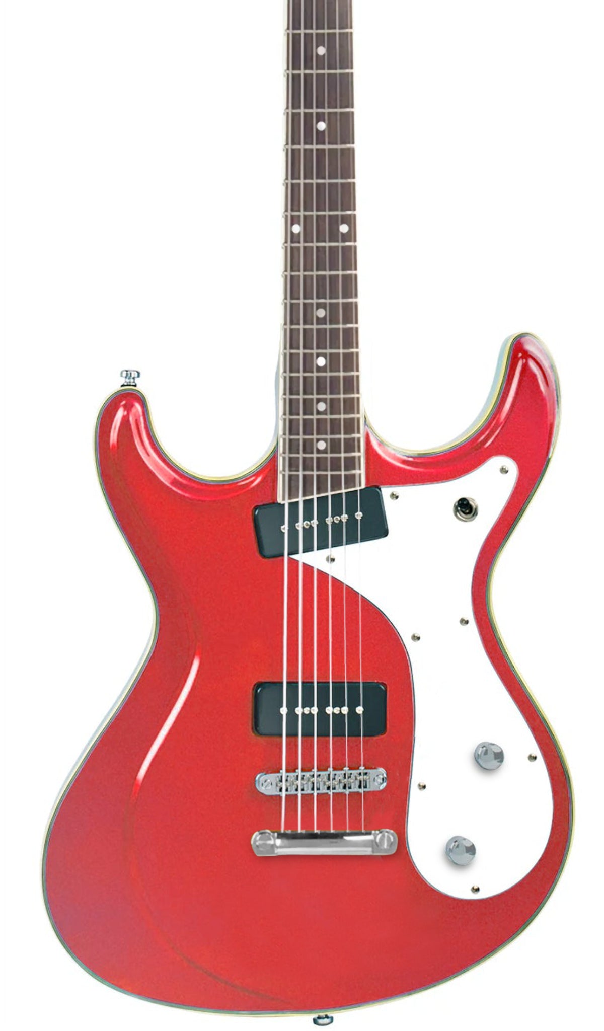 Eastwood Guitars Sidejack Baritone Red #color_red