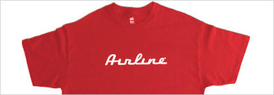Eastwood Guitars Airline T-Shirt Red S
