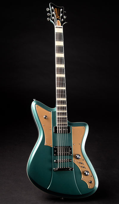 Eastwood Guitars Rivolta Mondata Baritone VIII Laguna Blue #color_laguna-blue