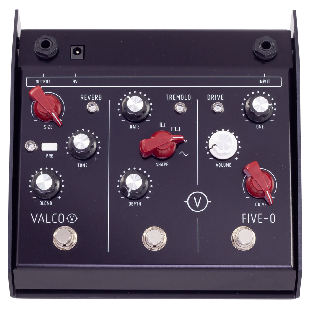 valhalla pedal Valco Five-O Drive Tremolo Reverb