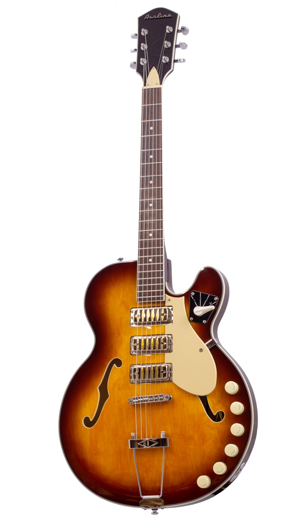 Eastwood Guitars Airline H59 Honeyburst #color_honeyburst