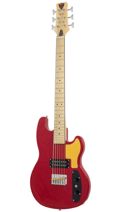 Eastwood Guitars Hooky Bass 6 PRO Red #color_red