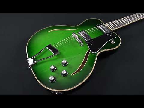 Eastwood Guitars Messenger #color_trans-green