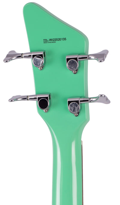 Eastwood Guitars Airline Jetsons JR Bass Red #color_seafoam-green