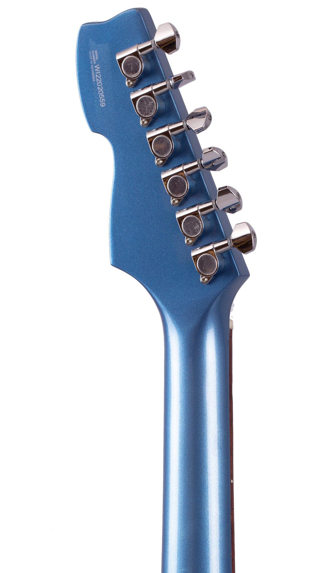 Eastwood Guitars Ichiban SharkFin K4L Metallic Blue #color_metallic-blue