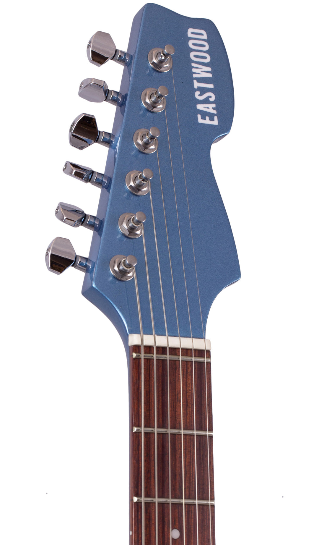 Eastwood Guitars Ichiban SharkFin K4L Metallic Blue #color_metallic-blue