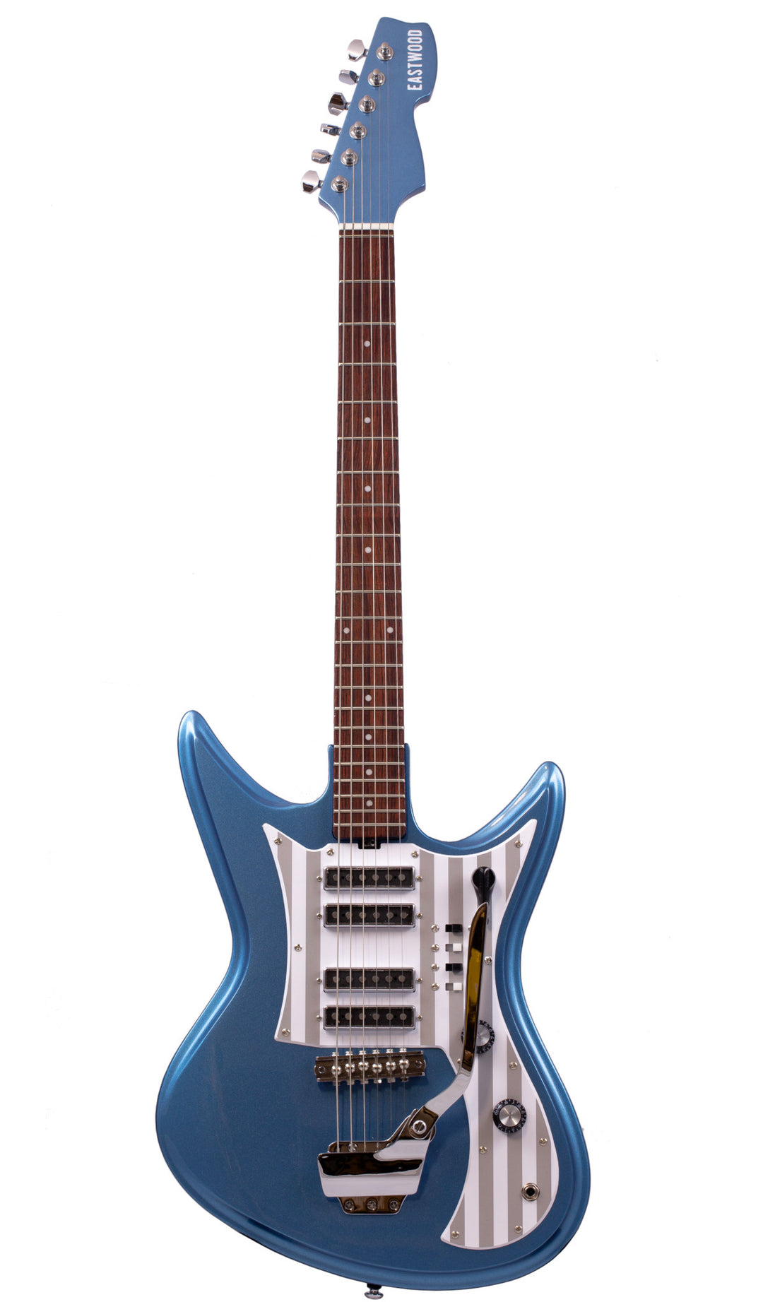 Eastwood Guitars Ichiban SharkFin K4L Metallic Blue #color_metallic-blue