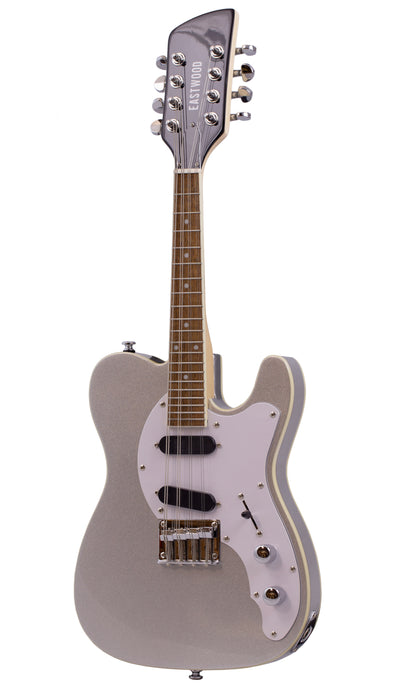 Eastwood Guitars Mandocaster Sonic Silver #color_sonic-silver