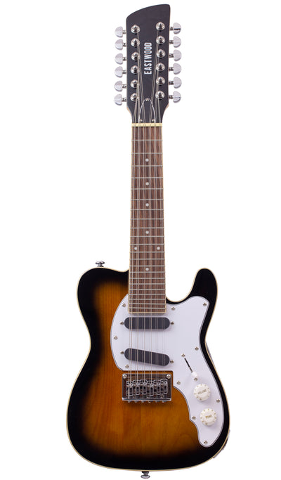 Eastwood Guitars Mandocaster 12 Tobacco Burst #color_tobacco-burst