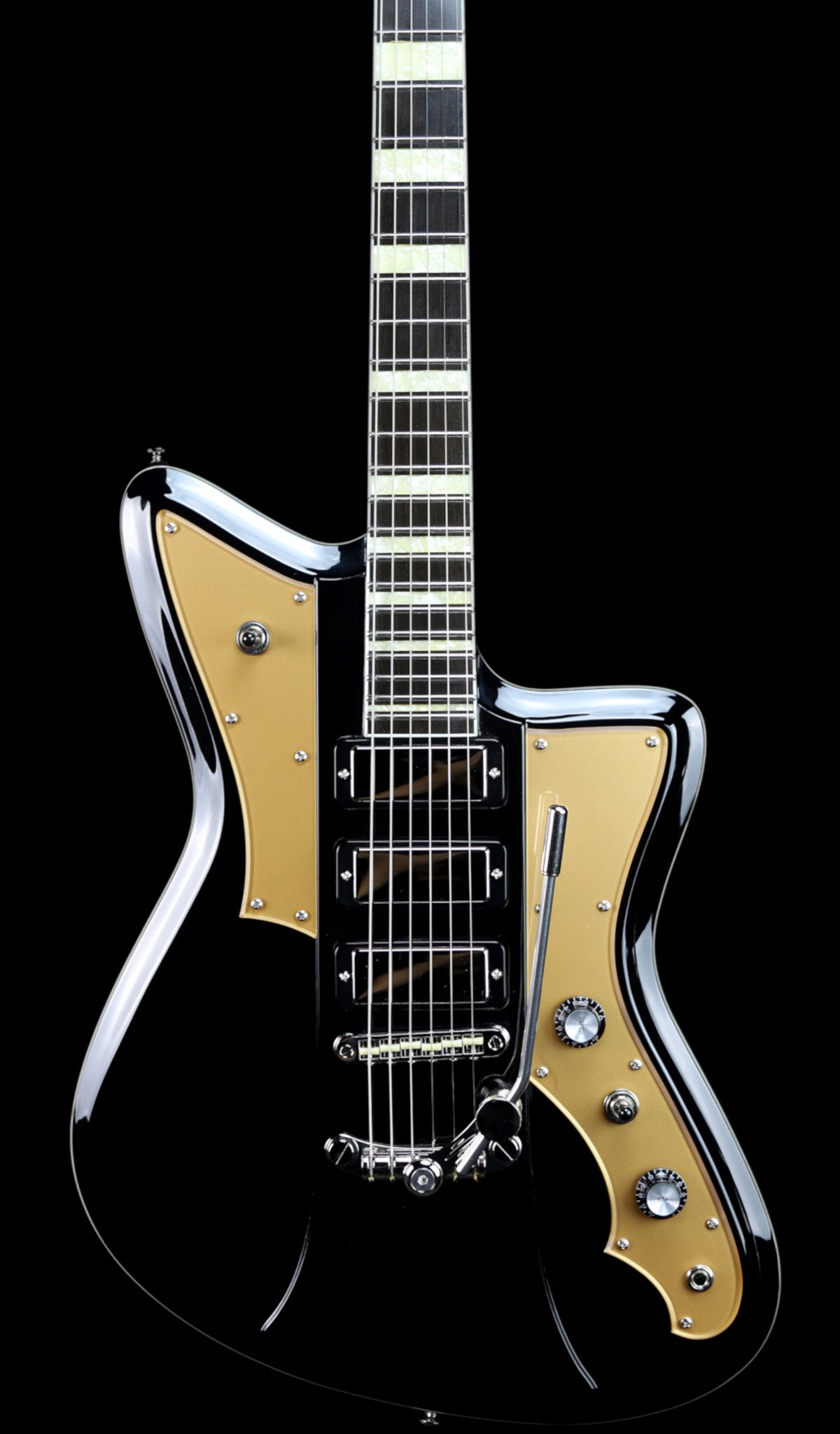 Eastwood Guitars Rivolta Mondata XVIII Toro Black #color_toro-black