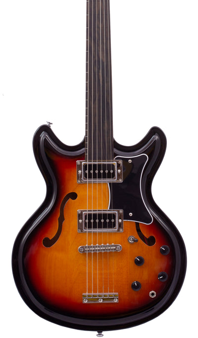 Eastwood Guitars Eastwood PB Fretless Sunburst #color_sunburst