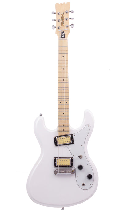 Eastwood Guitars Hi Flyer Phase IV MT White #color_white