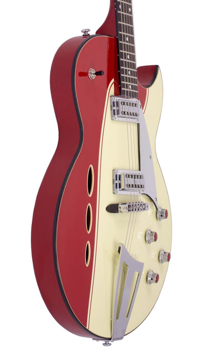 Eastwood Guitars Backlund Rockerbox II Red-Creme #color_red-creme