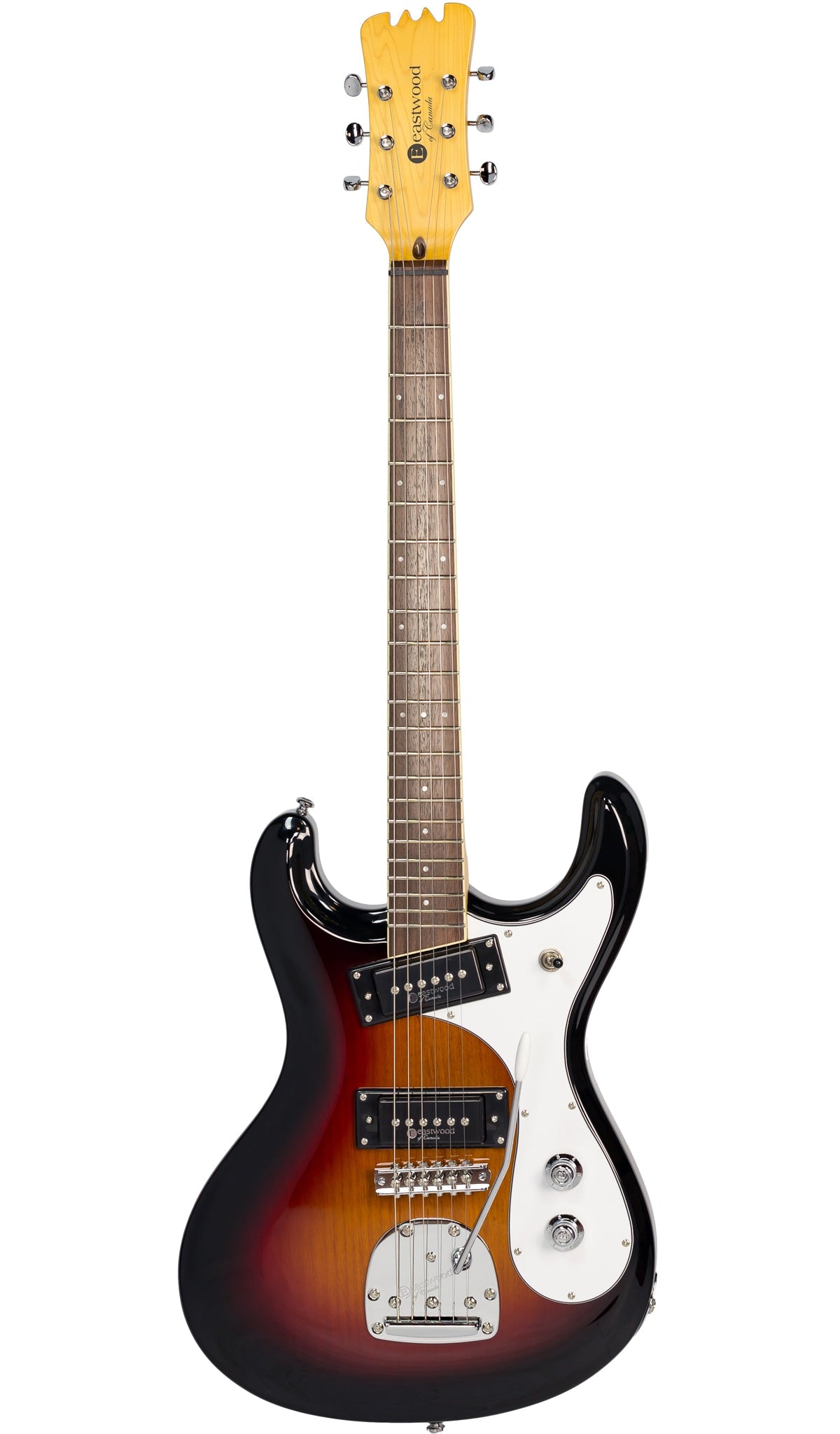 Eastwood Guitars Sidejack PRO DLX Sunburst #color_sunburst