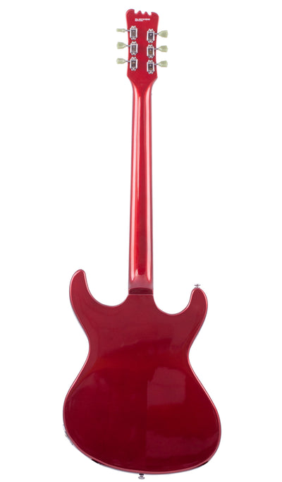 Eastwood Guitars Sidejack Baritone DLX Red #color_red